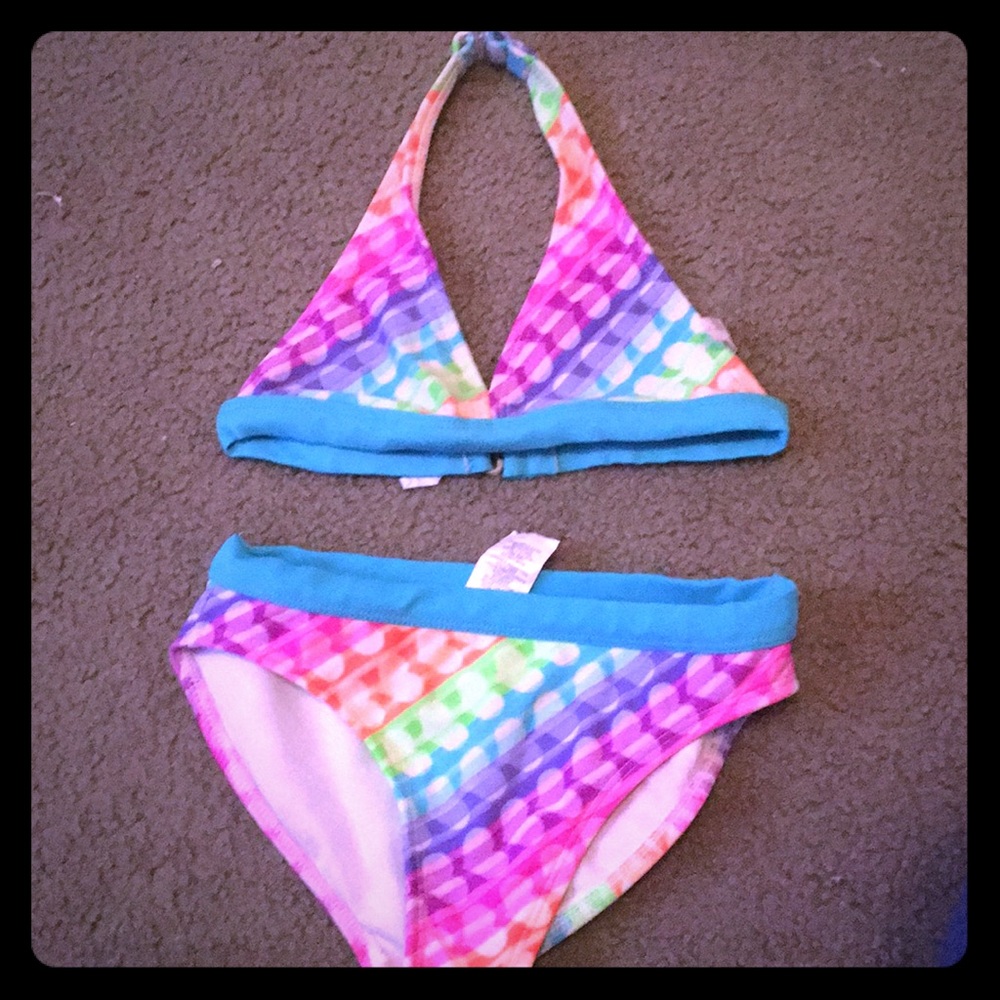 Rainbow heart bathing suit🌈❤️
